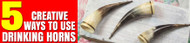 5 Creative Ways to Use Drinking Horns Beyond Mead