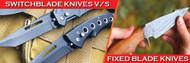 Switchblade Knives vs. Fixed-Blade Knives
