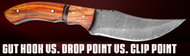 Gut Hook vs. Drop Point vs. Clip Point: Which Hunting Knife is Best?