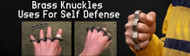 Brass Knuckles And Their Uses For Self Defense