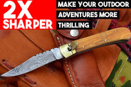 ​This Switchblade Material Makes Blade 2X Sharper; Make Your Outdoor Adventures More Thrilling