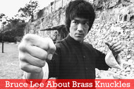 ​What Bruce Lee Knew About Brass Knuckles That Changed Underground Fighting