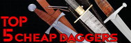 Top 5 Cheap Daggers for Sale