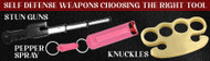Self Defense Weapons: Choosing the Right Tool for Personal Protection