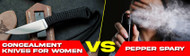 Self Defense Essentials: Concealment Knives for Women vs. Pepper Spray