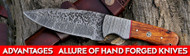 ​ The Advantages and Allure of Hand Forged Knives