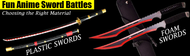 ​Foam Swords vs. Plastic | Choosing the Right Material for Fun Anime Sword Battles