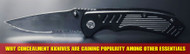 Why Concealment Knives Are Gaining Popularity Among Outdoor Enthusiasts