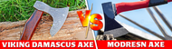 Viking Damascus Axes vs. Modern Axes: Which One Reigns Supreme?