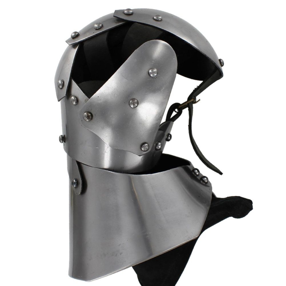 Clamshell Gauntlets with Gloves - SwordsSwords.com