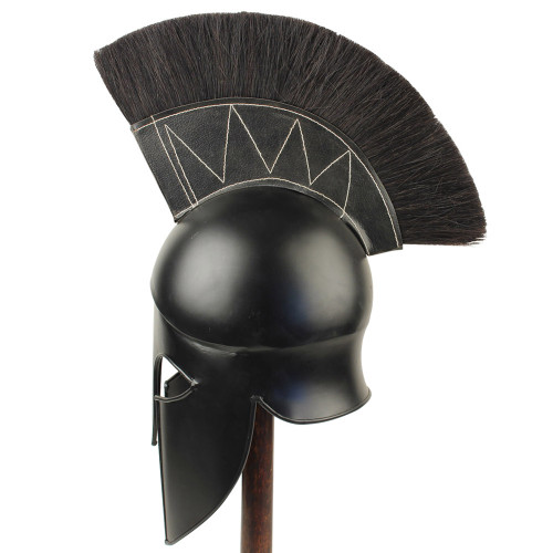 Dark Legionnaire Greek Corinthian Helmet