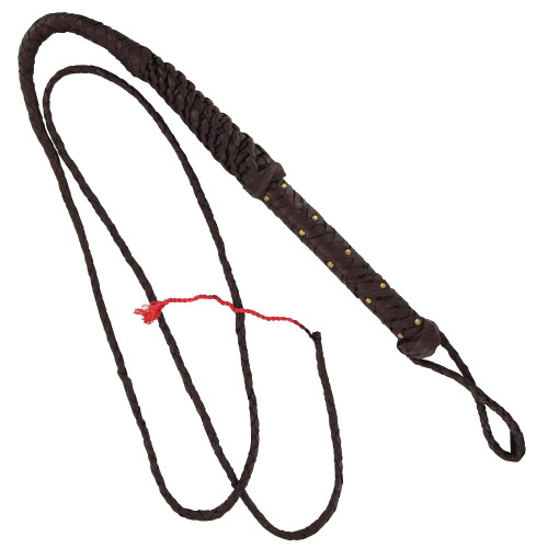 American West Herding Leather Whip