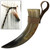 Burnt Orange Blossom Ceremonial Drinking Horn Burnt Orange Blossom Ceremonial Drinking Horn