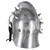 Roman Spiked Gladiator Helmet | Adjustable Leather Strap and Soft Inner Liner | Steel Helmet of the Spaniard Maximus