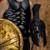 Dark Legionnaire Greek Corinthian Helmet