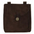Medieval Renaissance Leather Brown Suede Pouch Large Medieval Renaissance Leather Brown Suede Pouch Large