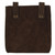 Medieval Renaissance Leather Brown Suede Pouch Large Medieval Renaissance Leather Brown Suede Pouch Large