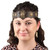 Ornate Warrior Queen Tawny Leather Headband