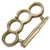When the Bullet Hits the Bone Brass Knuckle Buckle When the Bullet Hits the Bone Brass Knuckle Buckle