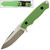 Full Tang Drop Point Tactical Knife Green