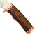 Wilderness Survival Wooden Fixed Blade Camping Knife