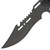 Recurve Military Combat Tactical Full Tang Knife