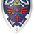 Link's Triforce Authentic Fiberglass Shield from Zelda Link's Triforce Authentic Fiberglass Shield from Zelda