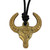 Take the Bull by the Horns Brass Necklace