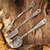 Forged Blacksmith Medieval Dining Hall Eating Utensils Forged Blacksmith Medieval Dining Hall Eating Utensils