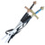 King Solomon Judgement and Wisdom Back Sheath Set King Solomon Judgement and Wisdom Back Sheath Set