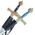 King Solomon Judgement and Wisdom Back Sheath Set King Solomon Judgement and Wisdom Back Sheath Set