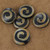 Horn Piper Heritage Hand Crafted 5 Piece Button Set