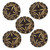 African Zulu Tribal Horn Handmade Button Set African Zulu Tribal Horn Handmade Button Set