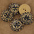 African Zulu Tribal Horn Handmade Button Set African Zulu Tribal Horn Handmade Button Set
