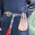 Suede Middle Ages Simple Elizabethan Coin Purse Suede Middle Ages Simple Elizabethan Coin Purse