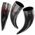 Hand Carved Knights Templar Drinking Horn Set Hand Carved Knights Templar Drinking Horn Set
