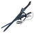 Titan Attack Kiritos Elucidator Foam Sword Set with Double Sword Back Strap Sheath