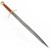 Damascus Blood Frenzy Functional Viking Sword