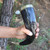 Horns of Odin Viking Drinking Horn Set with Brass Stand