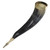 Algiz Protection Viking Handmade Stand Drinking Horn Set