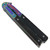 Lethal Rainbow Stainless Steel Butterfly Knife