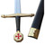 Prestigious Templar Knights Battle Ready Long Sword