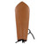 Medieval Warrior Lace Up Leather Bracer | Tan |