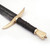 Language of Battle Damascus Steel Viking Sword Back Sheath Included