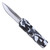 Suburban Commando Lightning OTF City Camo Serrated Drop Point Automatic Dual Action Knife