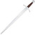Armory Replicas ™ Functional 14th Century Arming Sword Scabbard Included