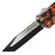 Blazing Hellfire Lightning Automatic Dual Action Out the Front Knife