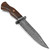 Damascus Steel East Indian Rosewood Handle Fixed Blade Hunting Knife