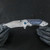 KILL KNIVES ™ Blue Viper Ball Bearing Spring Assisted D2 Steel Tanto Blade Pocket Knife