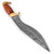 Nation Eradicator Damascus Steel Full Tang Kukri Knife